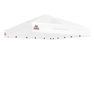 Cobertura para tenda piramidal 3x3m em lona PVC TD1000 branco