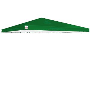 Cobertura para tenda piramidal 10x10m em lona PVC TD1000 verde