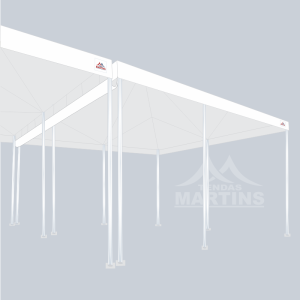 Calha Lona PVC para Tenda Piramidal