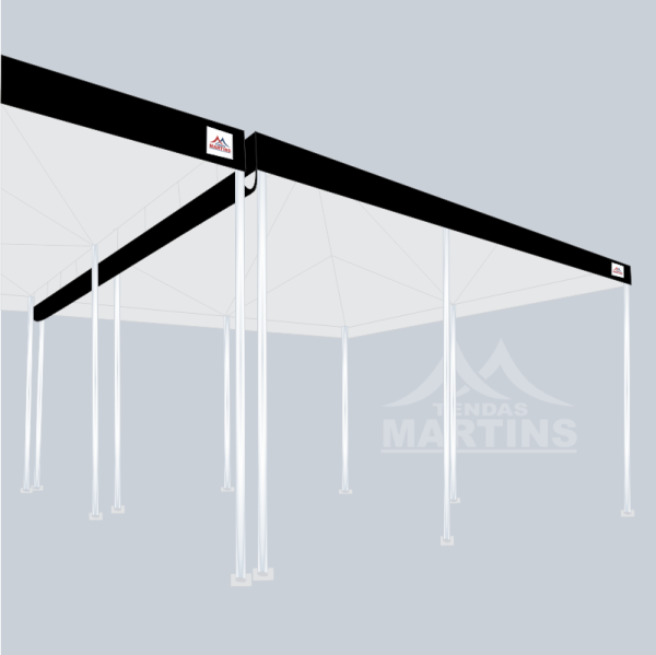 Calha Lona PVC para Tenda Piramidal