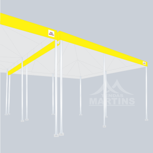 Calha Lona PVC para Tenda Piramidal