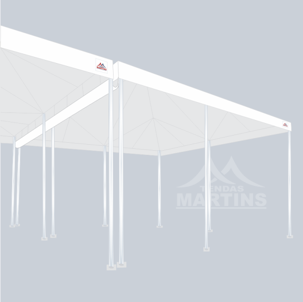 Calha Lona PVC para Tenda Piramidal